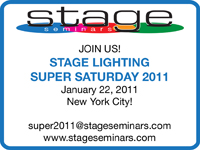 Stage Lighting Super Saturday